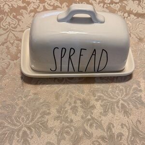 Rae Dunn Cream Ceramic Dish